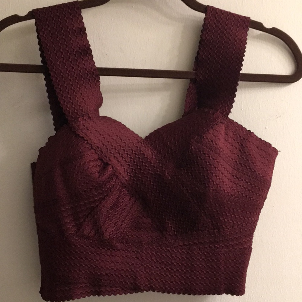 Very cute stretchy crop top